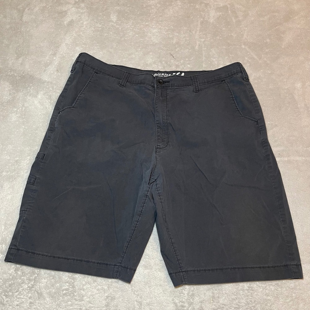 Dickies Temp-iQ Shorts Men 40 Black Utility Cargo SR601BK Cotton Work Streetwear